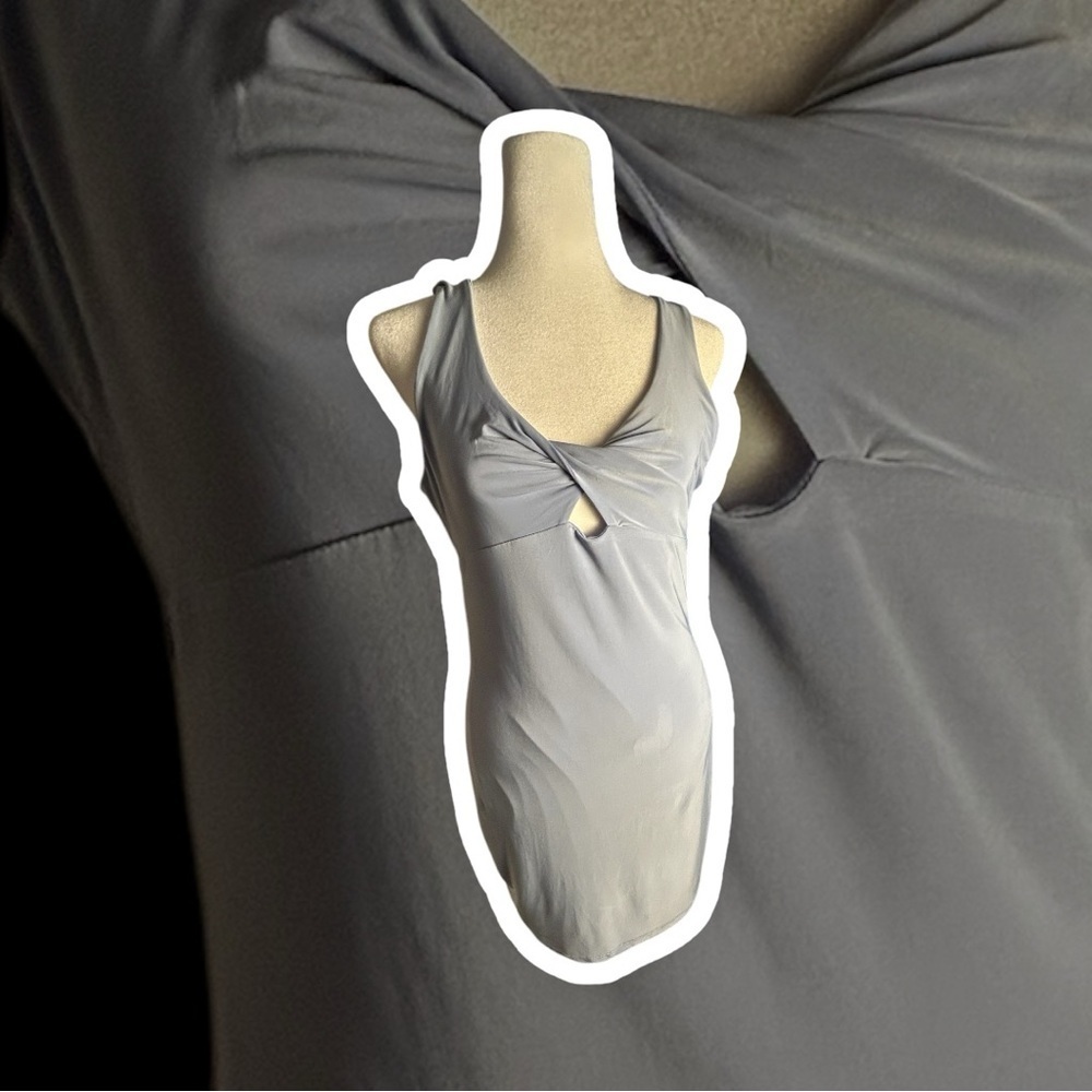 Saints 21 blue stretchy dress